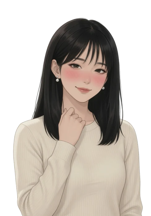 아오이 — 수줍을 때