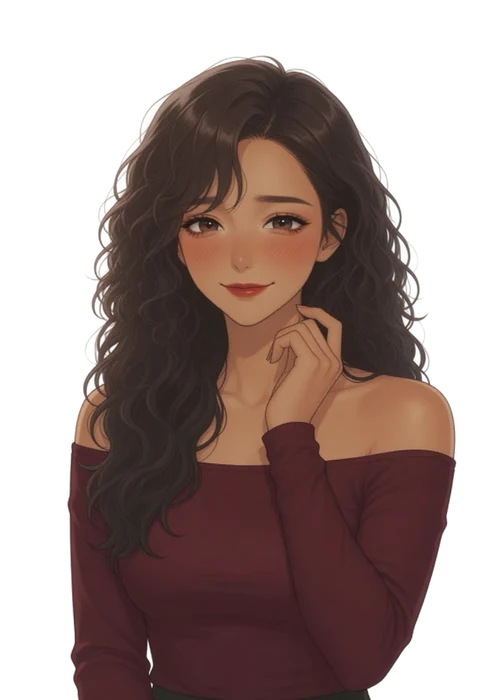 발렌티나 — 수줍을 때